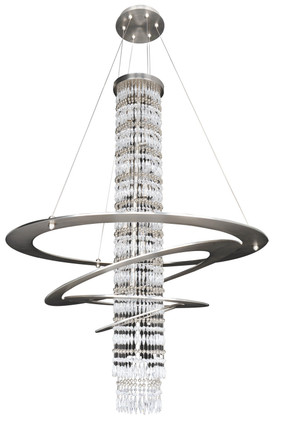 Allegri - 022552-009-FR001 - Seven Light Pendant - Giovanni - Brushed Nickel