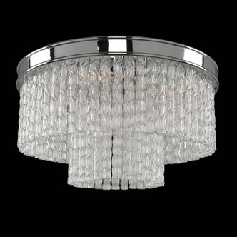 Allegri - 029540-010 - Five Light Flush Mount - Savena - Chrome