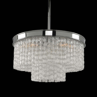 Allegri - 029541-010 - Five Light Pendant - Savena - Chrome