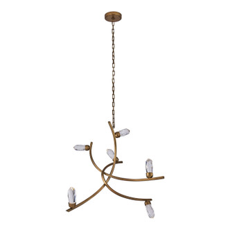 Allegri - 045655-062-FR001 - LED Chandelier - Bilancia - True Brass