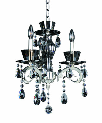 Allegri - 10095-017-FR001 - Three Light Chandelier - Locatelli - Silver