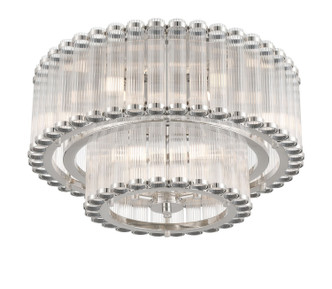 Glasbury Nine Light Flush Mount (49169-027)