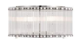 Eurofase - 49185-027 - Five Light Flush Mount - Glasbury - Polished Nickel