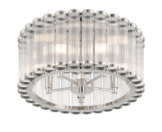 Glasbury Five Light Flush Mount (49185-027)