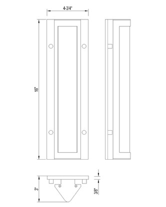 Hy50 LED Wall Sconce (50108-015)