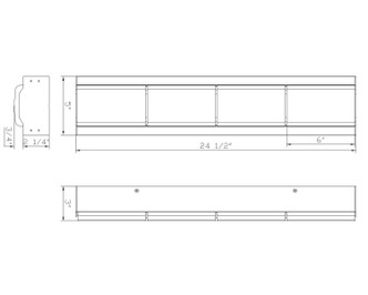 Gibraltar LED Vanity (50175-017)