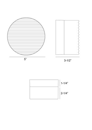 Sternn LED Outdoor Surface Mount (50271-016)