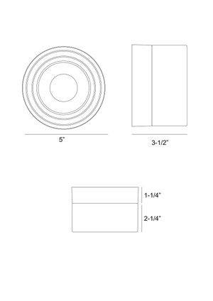 Sternn LED Outdoor Surface Mount (50271-023)