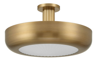Eurofase - 50390-021 - LED Semi-Flush Mount - Macey - Antique Brass