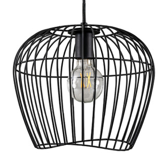 Hunter - 48240 - One Light Pendant - Redding - Matte Black