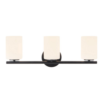 Kuzco Lighting - VL0712722BK - Three Light Bathroom Vanity - Ezra - Black