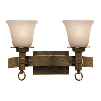 Kalco - 4202AC/1219 - Two Light Bath - Americana - Antique Copper