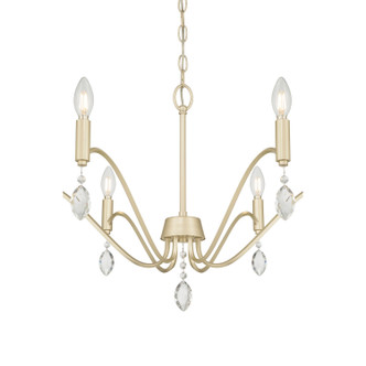 Aureline Six Light Chandelier (205106-AGSI)
