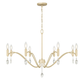 Aureline Eight Light Chandelier (205108-AGSI)