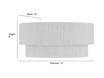 Helbert Four Light Flush Mount (208104-VB)