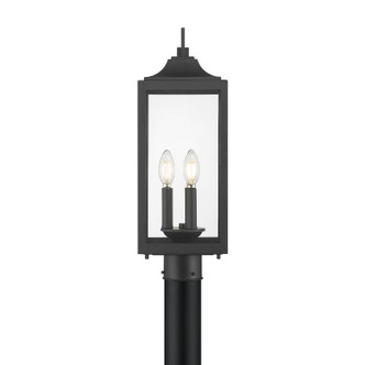Halston Three Light Post Lantern (402303-PBK)