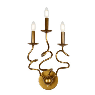 Kalco - 529221ORB - Three Light Wall Sconce - Rizo - Oil Rubbed Bronze