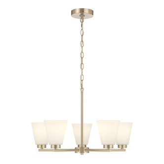 Strayhan Five Light Chandelier (64105WG-MG)