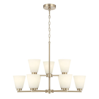 Strayhan Nine Light Chandelier (64109WG-MG)