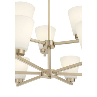 Strayhan Nine Light Chandelier (64109WG-MG)