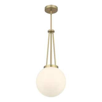 Millennium - 65101-VB - One Light Pendant - Vellin - Vintage Brass