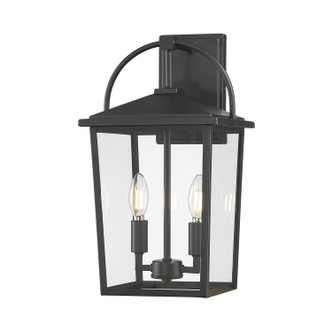 Millennium - 66202-PBK - Two Light Lantern - Strathden - Powder Coated Black