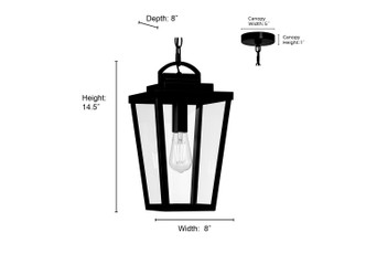 Brenwick One Light Pendant (68301-PBK)