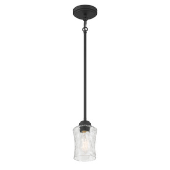 Millennium - 909301-MB - One Light Mini Pendant - Clarvyn - Matte Black
