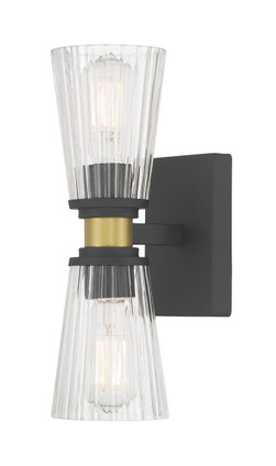 Lustria Two Light Wall Sconce (9302-MB/VB)