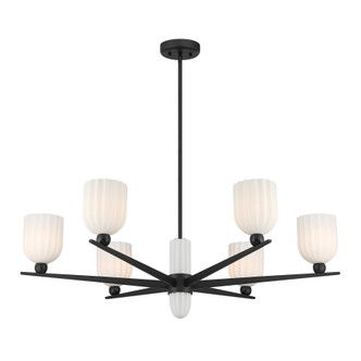 Collier Six Light Chandelier (1-1125-6-89)