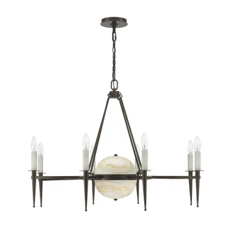 Sanger Ten Light Chandelier (1-1488-10-15)