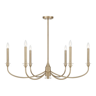 Savoy House - 1-1500-6-127 - Six Light Chandelier - Coventry - Noble Brass