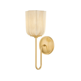 Mitzi - H1094101-AGB - One Light Wall Sconce - Samantha - Aged Brass