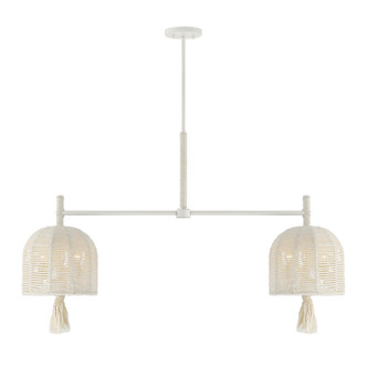 Savoy House - 1-3403-6-341 - Six Light Chandelier - Lunara - Cotton