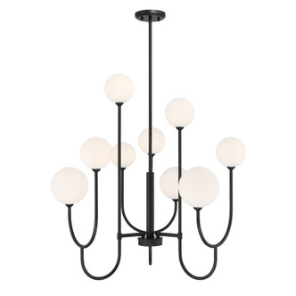 Savoy House - 1-5980-9-89 - Nine Light Chandelier - Chester - Matte Black