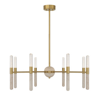 Savoy House - 1-9716-8-322 - LED Chandelier - Linden - Warm Brass