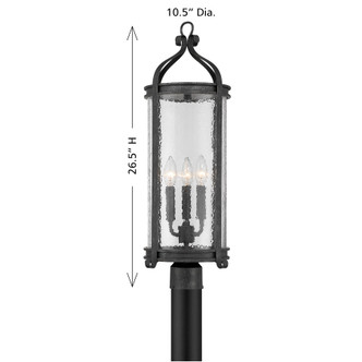 Preston Three Light Outdoor Post Lantern (5-115-337)