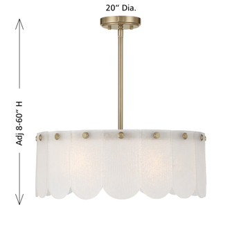 Ashton Four Light Convertible (6-9801-4-127)