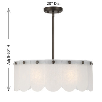 Ashton Four Light Convertible (6-9801-4-15)