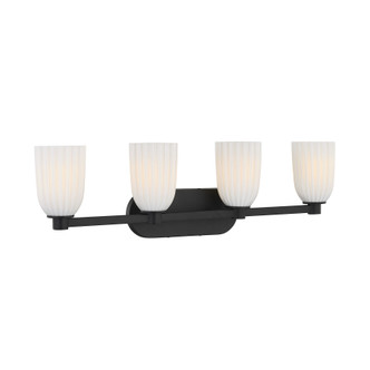 Baldwin Four Light Bathroom Vanity (8-1245-4-BK)