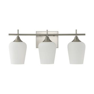 Octave Three Light Bathroom Vanity (8-6030-3-SN)
