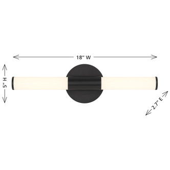 Connor LED Vanity (8-9999-18-BK)