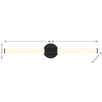 Connor LED Vanity (8-9999-30-BK)