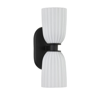 Baldwin Two Light Wall Sconce (9-1245-2-BK)