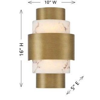 Davenport Two Light Wall Sconce (9-3090-2-339)