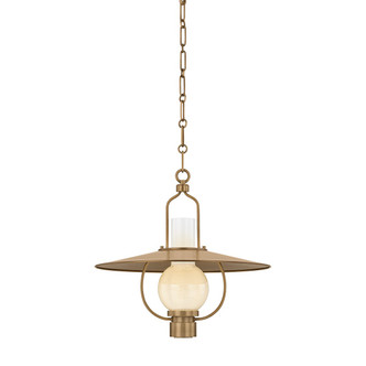 Troy Lighting - F2720-PBR - One Light Lantern - Cahill - Patina Brass