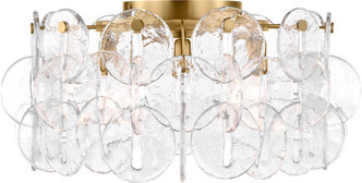 Candace Three Light Flush Mount (KSF1113BBS)