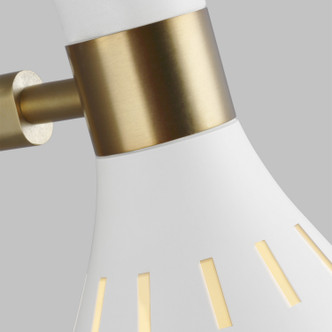 Joan One Light Wall Sconce (EW1061MWT)