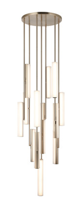 Matteo Lighting - C32214CGFR - LED Pendant - AXIS - Champagne Gold