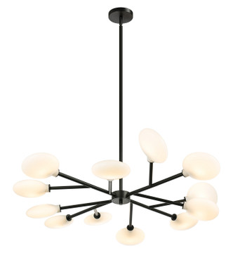 Matteo Lighting - C33712MB - LED Pendant - PEONY - Matte Black